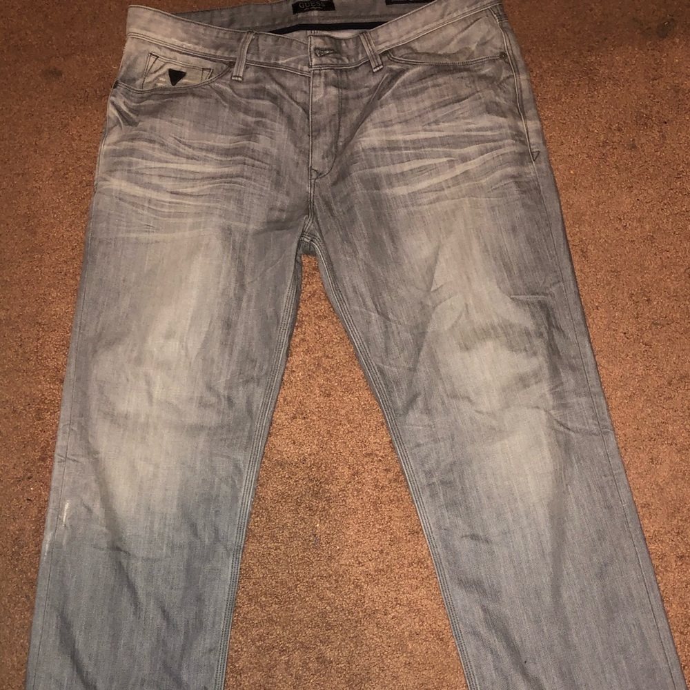 Men’s guess jeans gray